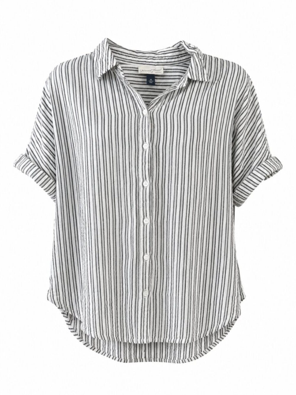 🦋 2/30 Universal Thread Striped Button Up Shirt XS